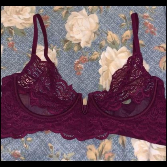 La senza purple lace lighty lined bra - Picture 1 of 2